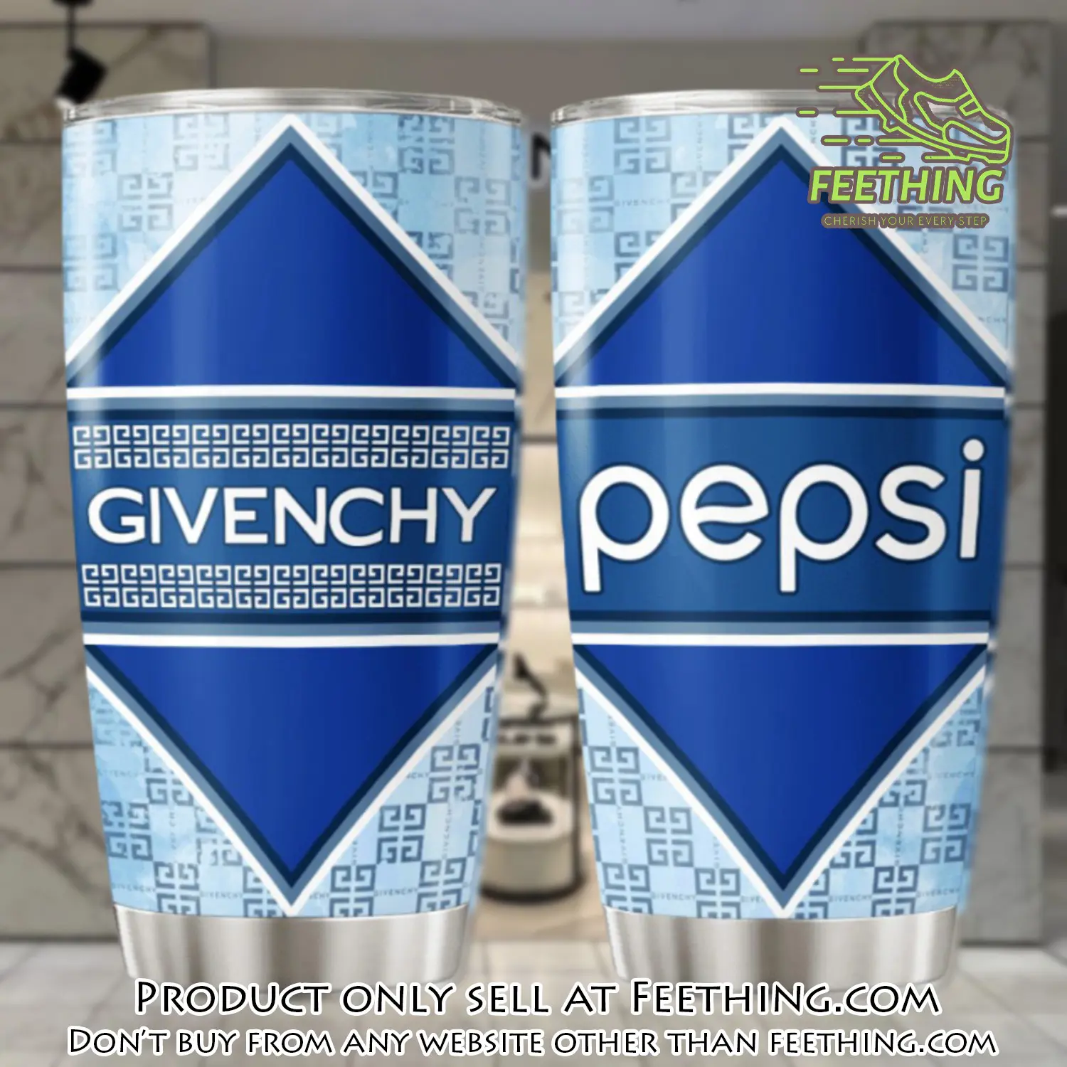 Givenchy pepsi stainless steel tumbler 20oz30oz ft5009288